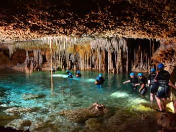 Cancun/Playa del Carmen: Biglietti per Rio Secreto e pranzo