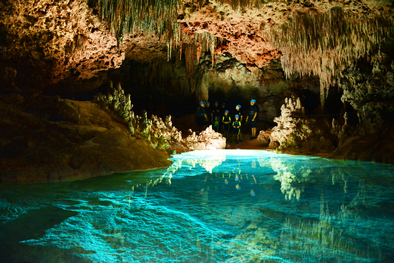 Ab Cancún/Playa del Carmen: Río Secreto und MittagessenPlaya del Carmen: Tickets für Río Secreto & Mittagessen