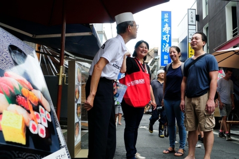 Tokio: Erkundungstour über den Tsukiji Fischmarkt