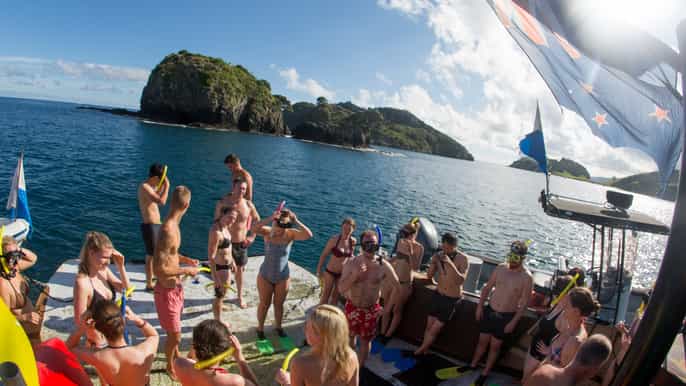 the rock adventure overnight cruise