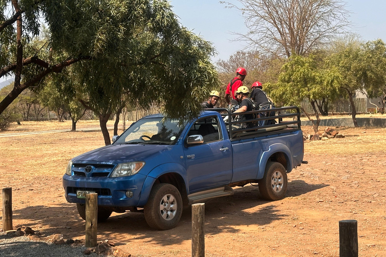 Joanesburgo: Tour de Zipline e Berço da HumanidadeJoanesburgo: passeio de tirolesa e Berço da Humanidade
