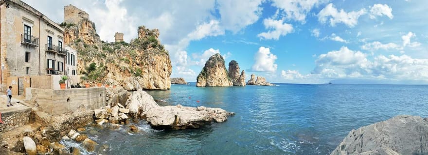 Trapani : Erice, Scopello, Castellammare Del Golfo et marais salants