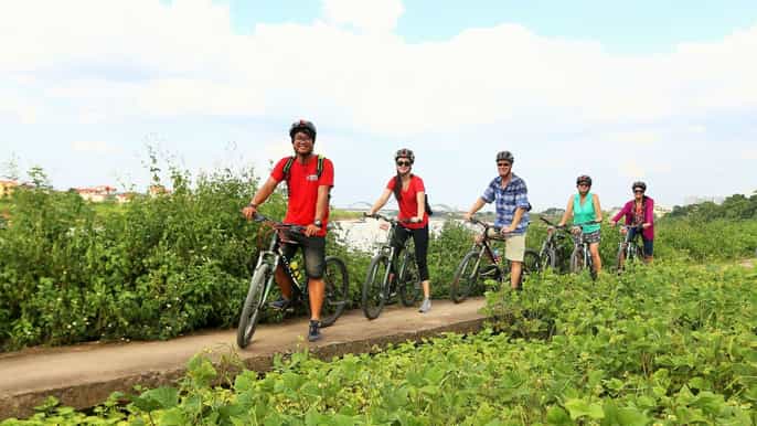 hanoi outskirts discovery by bike
