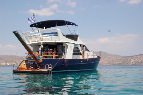 Crucero privado en yate en la Riviera de Atenas