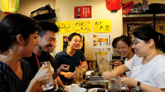 tokyo shinjuku drinks and neon nights nightlife tour
