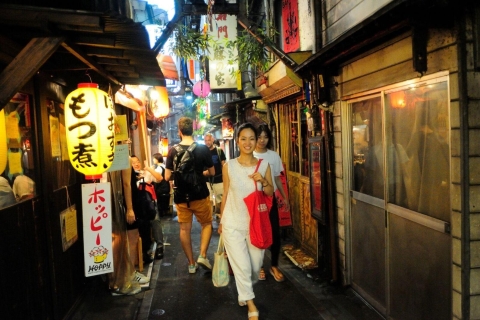 Tokyo : boissons de Shinjuku et visite de la vie nocturne au néon