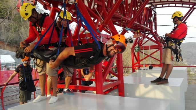 zip lining chapel of peace e turtle release em acapulco