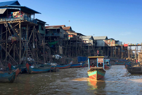 Kompong Phluk e Lago Tonlé Sap: excursão de meio dia