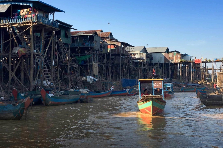 Kompong Phluk y el lago Tonlé Sap: tour de medio día
