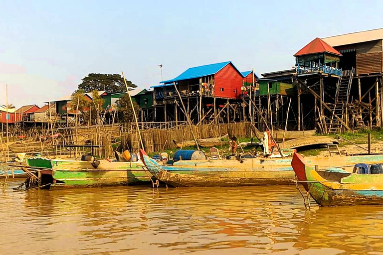 Kompong Phluk e Lago Tonlé Sap: excursão de meio dia