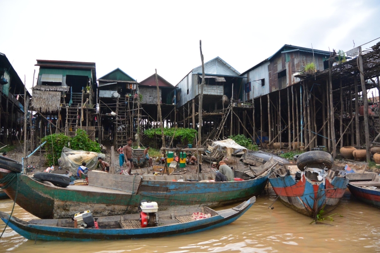 Kompong Phluk y el lago Tonlé Sap: tour de medio día