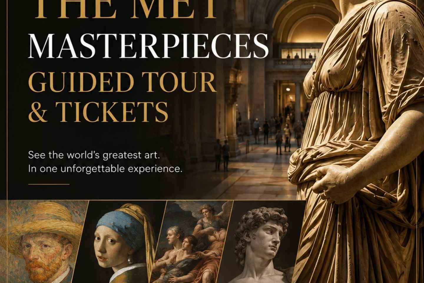 NYC: Masterpieses in Metropolitan Museum Guided Tour+Ticket - NYC: Masterpieses in Metropolitan Museum Guided Tour+Ticket
