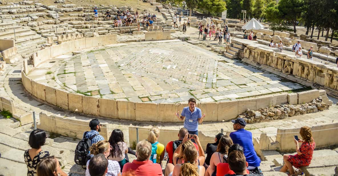 Acropolis: Guided Walking Tour with Entrance Ticket