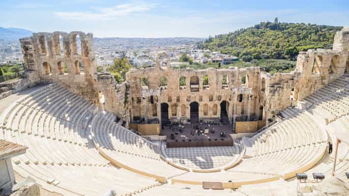 acropolis guided walking tour with entrance ticket