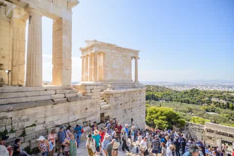 Acropolis: Guided Walking Tour with Entrance Ticket