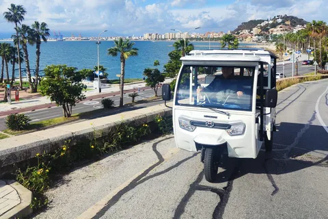 Mallorca: Tuk-Tuk-tur til slottet og grotterne i Genova