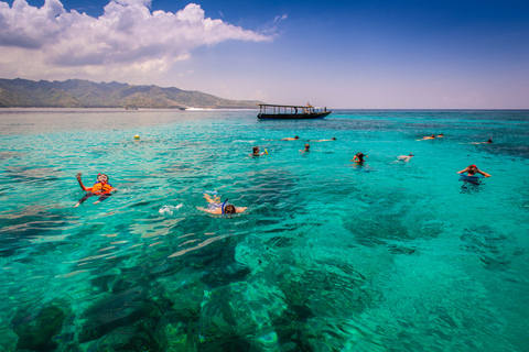 Z Lombok: jednodniowa wycieczka z rurką na wyspy Gili