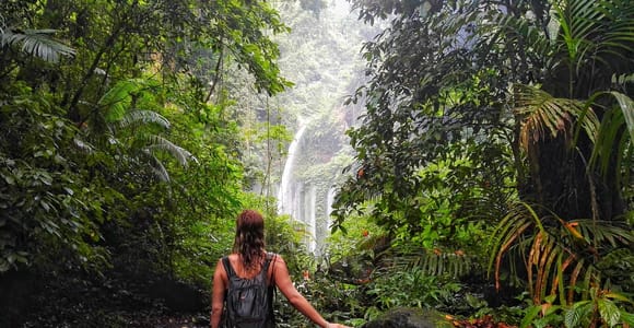 North Lombok: Sendang Gile Waterfall & Senaru Village Tour