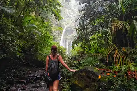 North Lombok: Sendang Gile Waterfall & Senaru Village Tour