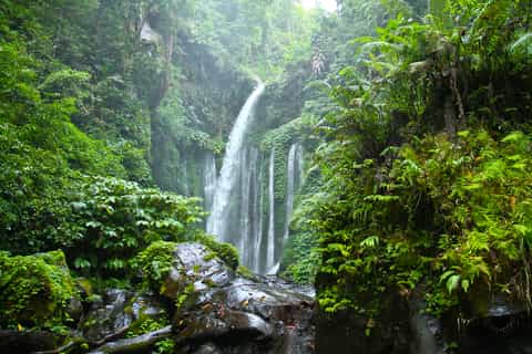 North Lombok: cascata di Sendang Gile e tour del villaggio di Senaru