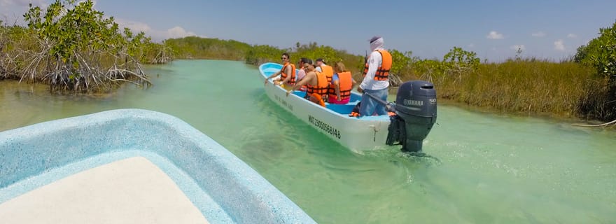 Depuis Cancun : visite privée de Sian Ka'an