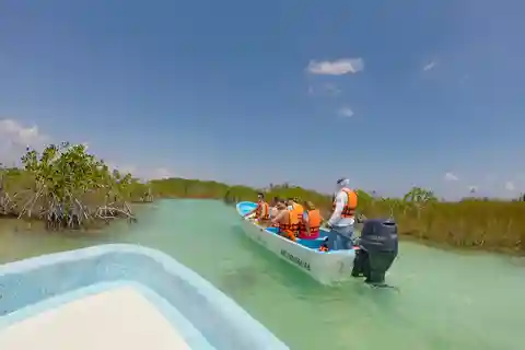 Depuis Cancun : visite privée de Sian Ka'an