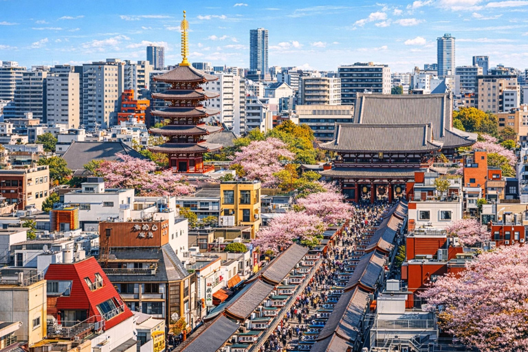 Tokyo: Tsukiji Market + Sensoji Temple: Food & Culture Tour