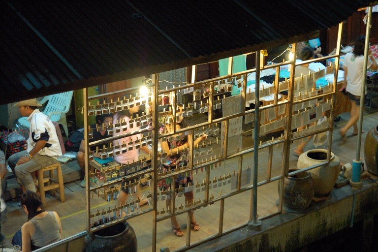 Tour privado: mercado flotante de Amphawa y mercado del tren