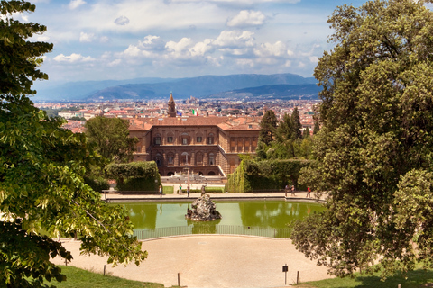 Florence: Pitti Palace Entry Ticket and Guided Walking TourTour in Italian