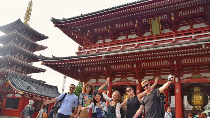 tokyo highlights private halfday walking tour
