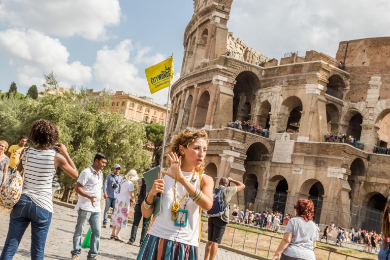 Rome: voorrangstour Colosseum, Palatijn en Forum RomanumPrivétour in het Engels
