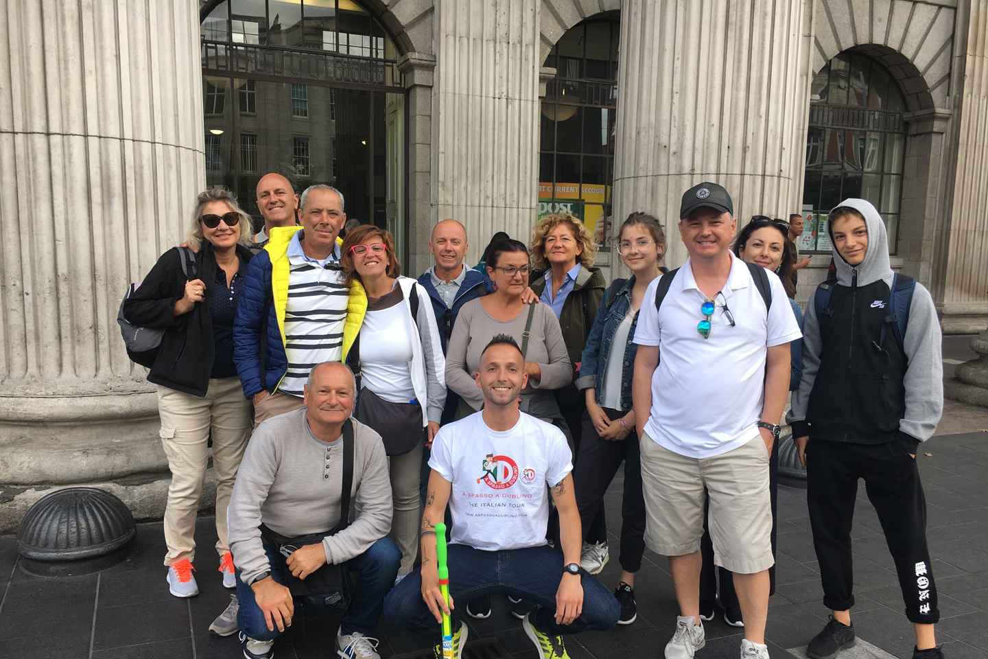 Dublin Highlights: 2.45-Hour Walking Tour in Italian
