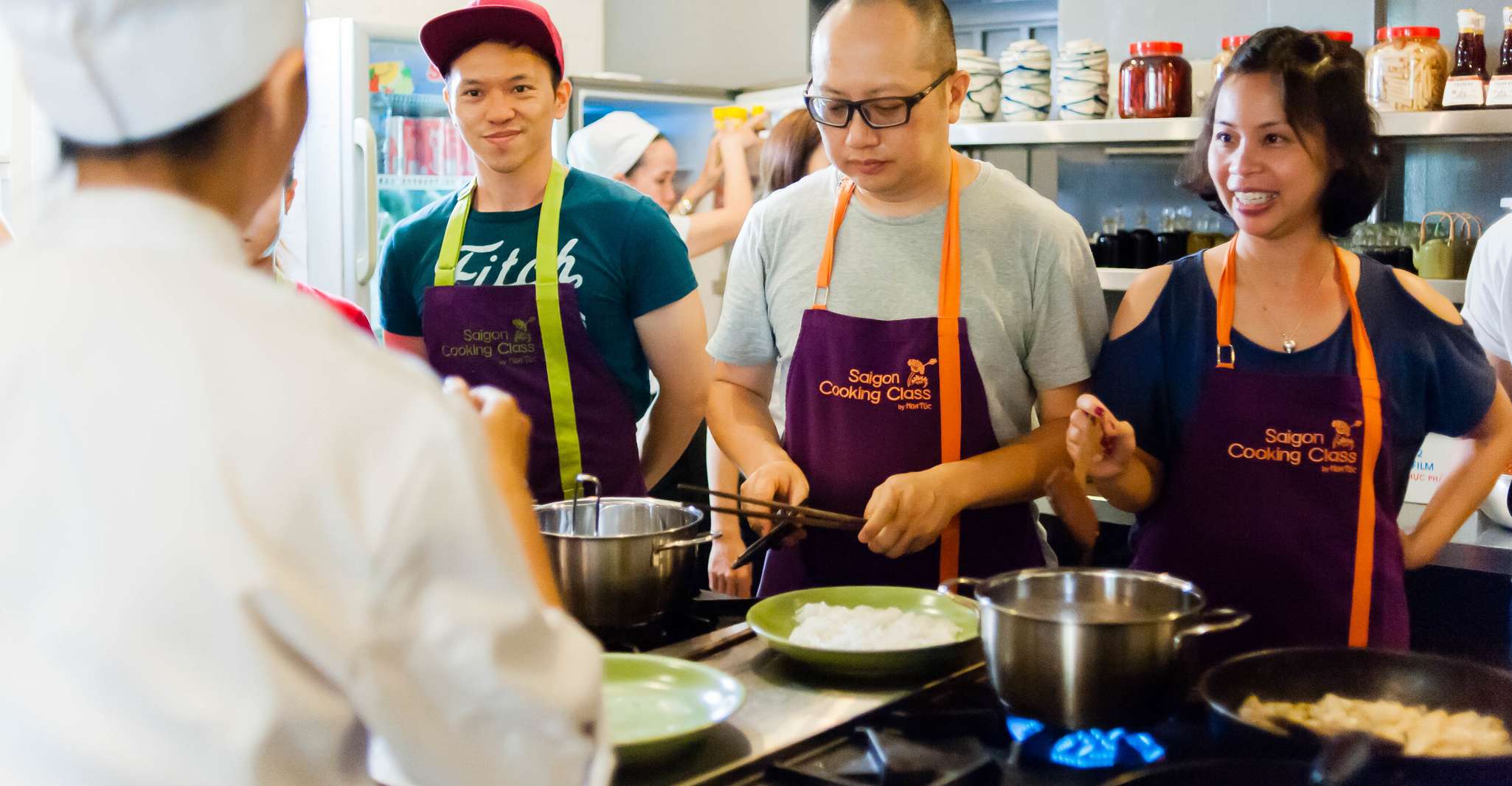 Leçon de cuisine vietnamienne pratique en petit groupe - Hizvo