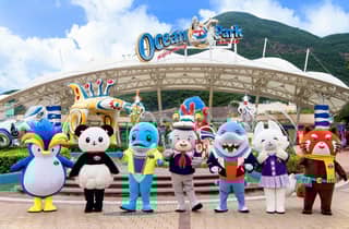 Hongkong: Ocean Park Entry Ticket