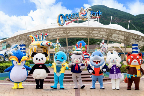 Hongkong: Ocean Park Entry Ticket