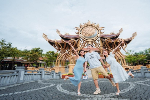 Da Da Nang: tour giornaliero delle colline di Ba Na e del Golden Bridge in funiviaDa Da Nang: escursione alle colline di Ba Na e al Golden Bridge
