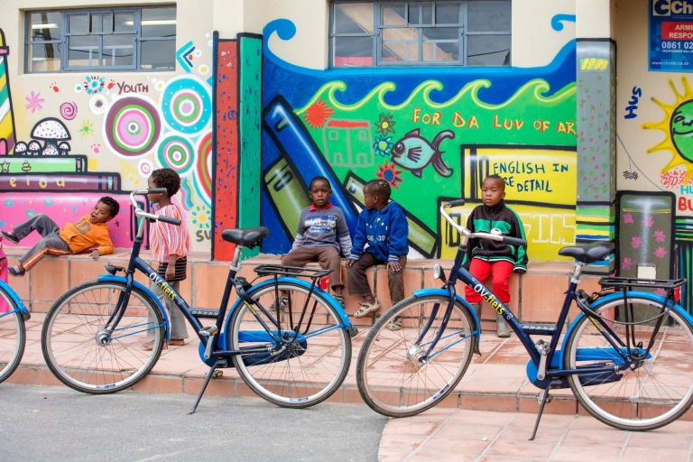 Kaapstad: fietstocht door township