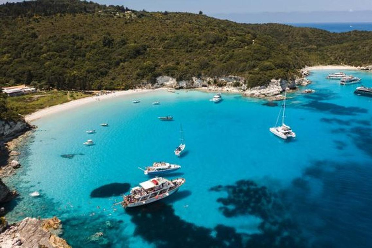 Corfu to Paxos & Antipaxos Cruise with Hotel Transfer