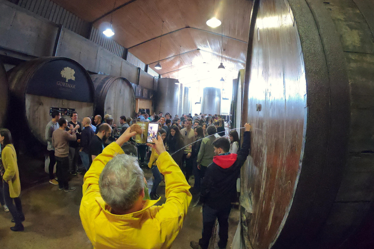 San Sebastián: Unieke en leuke Baskische Cider Cultuur Tour