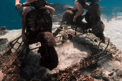 Gili Eilanden: Snorkel privé rondvaart met lokale gidsGroepsreis deluxe met trefpunt Gili Trawangan