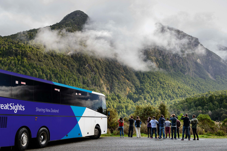 Von Queenstown aus: Milford Sound Tour und Kreuzfahrt mit MittagessenMilford Sound Ganztagestour mit Picknick-Mittagessen