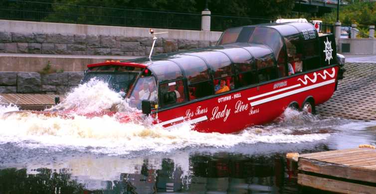 Ottawa Bilingual Guided City Tour by Amphibious Bus GetYourGuide