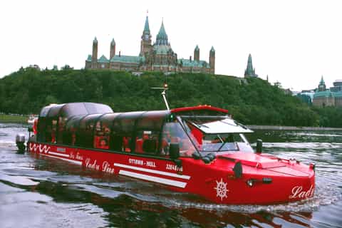 Ottawa: Bilingual Guided City Tour by Amphibious Bus