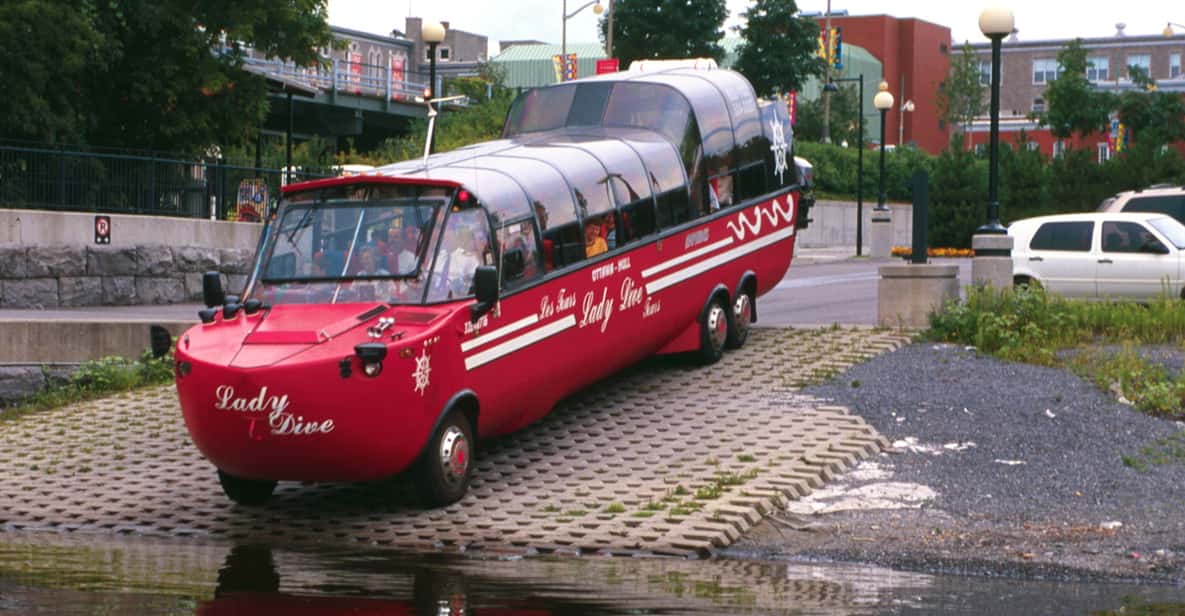 Ottawa: 1-Hour Bilingual Guided Tour by Amphibious Bus