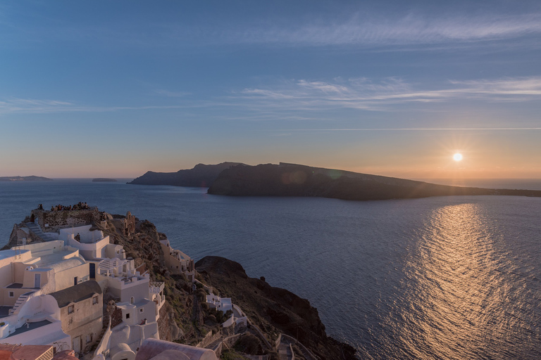 Vanuit de haven van Rethymno: Dagtocht naar Santorini