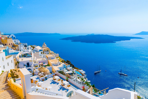 Heraklion: Santorini Day Trip with Boat Transfer &amp; Oia VisitFrom Heraklion Port: Full-Day Trip to Santorini