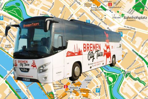 Brema: tour della città in autobus panoramico