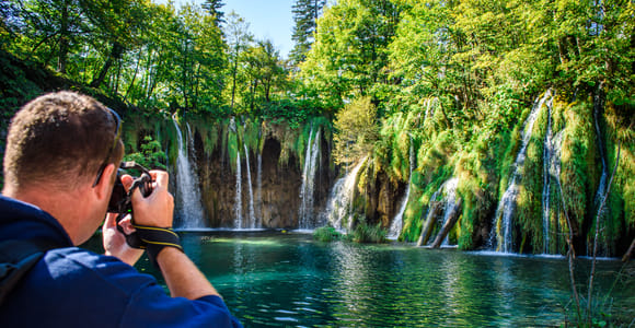 From Zagreb: Plitvice Lakes guided tour