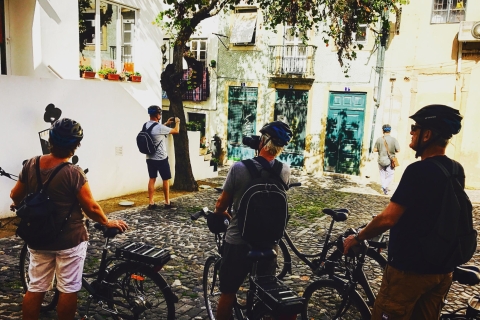 Lisbonne : visite guidée de 3 h à vélo électrique