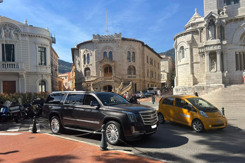 Nice: Monaco, Le Rocher, Eze-Fragonard Day Trip in a Cadillac Escalade Nice: Monaco, Le Rocher, Eze-Fragonard Luxury Day Trip in a Cadillac Escalade